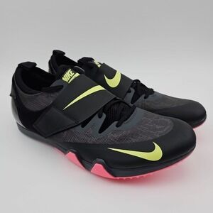 Nike Pole Vault Elite Track & Field Black Shoes AA1204-004‎ Men's Size 13 New